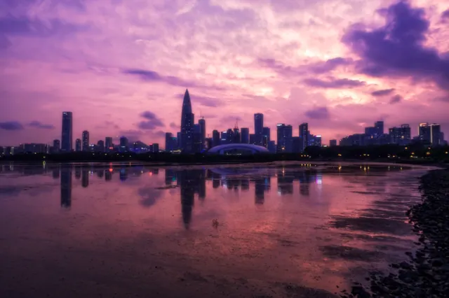 北湾鹭港世纪晚霞 1