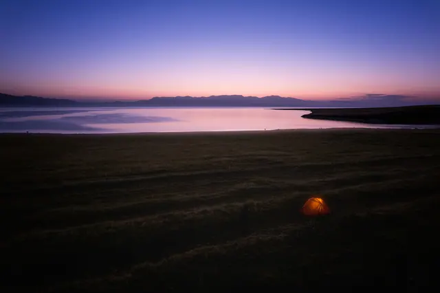 无人机安集海大峡谷与赛里木湖日出 3